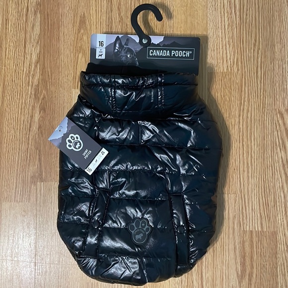 Canada Pooch Other - CANADA POOCH Shiny Insulated Dog Puffer Vest